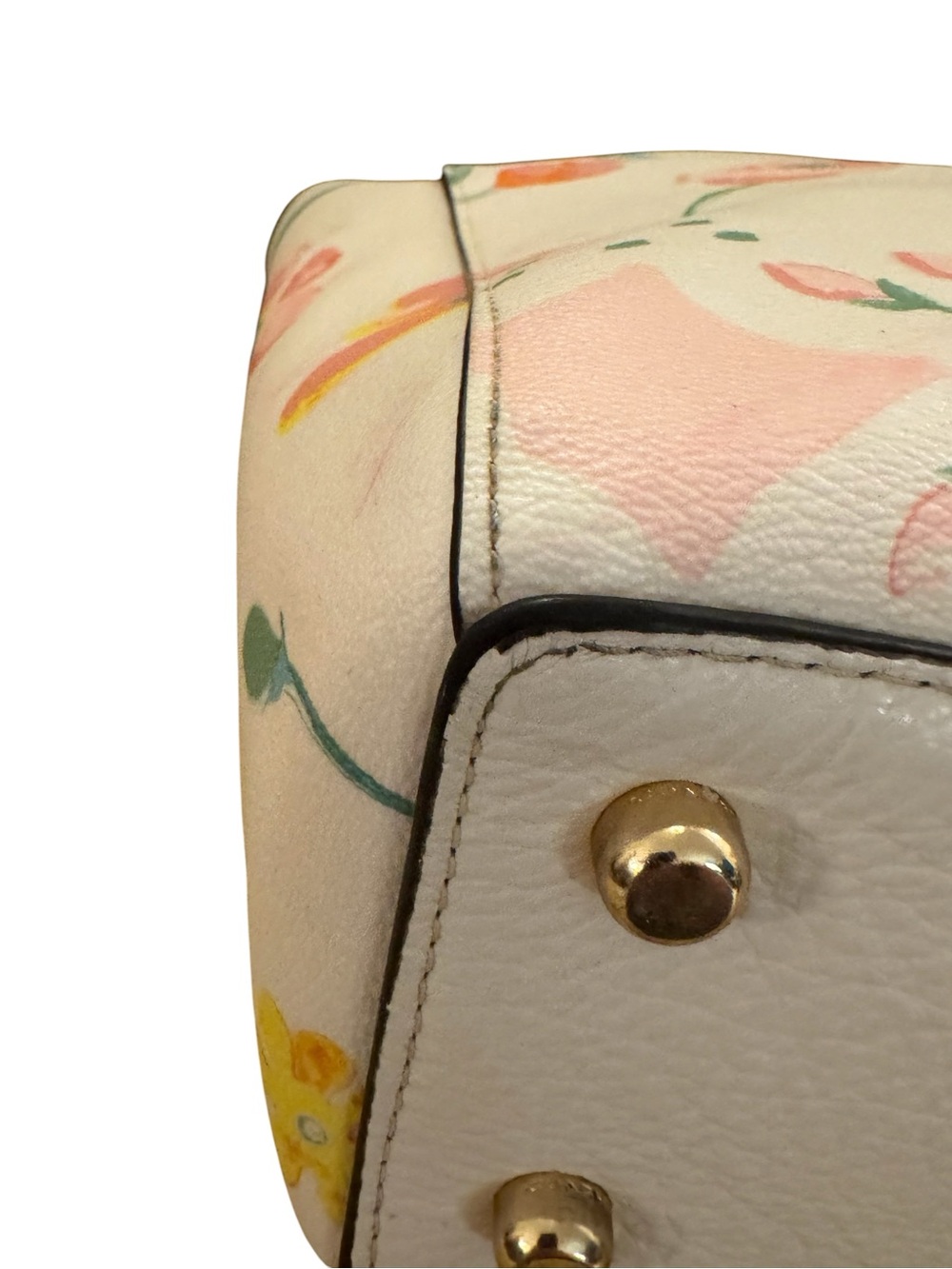 Coach Cammie Chain Tote in Floral Cluster Print 2022 - Picture 10 of 13